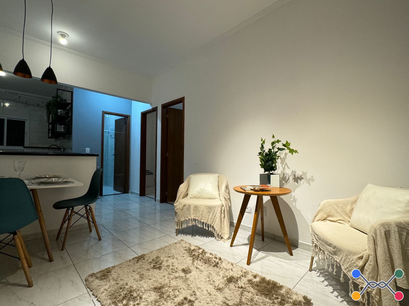 Casa Condomínio, Residencial, Tupi, 2 dormitório(s), 1 vaga(s) de garagem