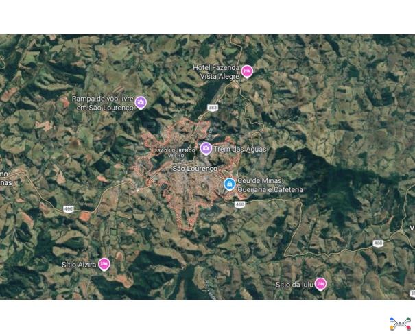 São lourenço/mg — lote de terreno com área 200,00m² no loteamento novo horizonte. lote em leilão | mgl leilões