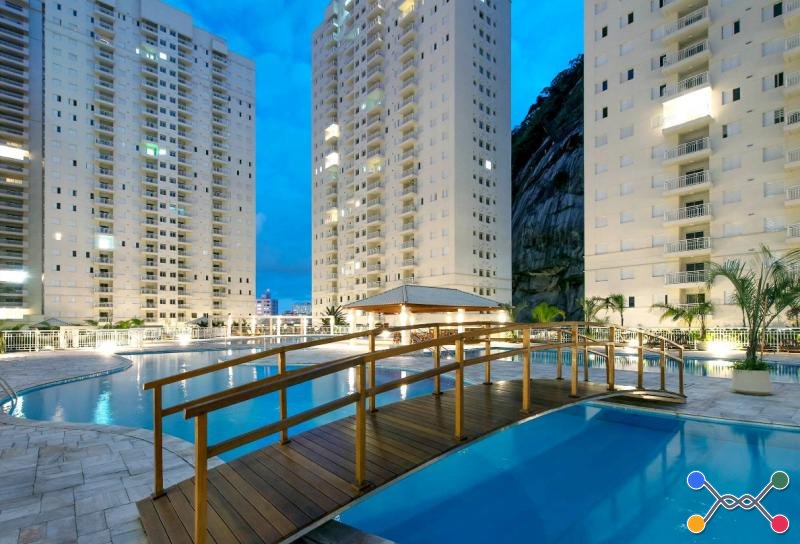 leilao apartamento no acquaplay com 64m util