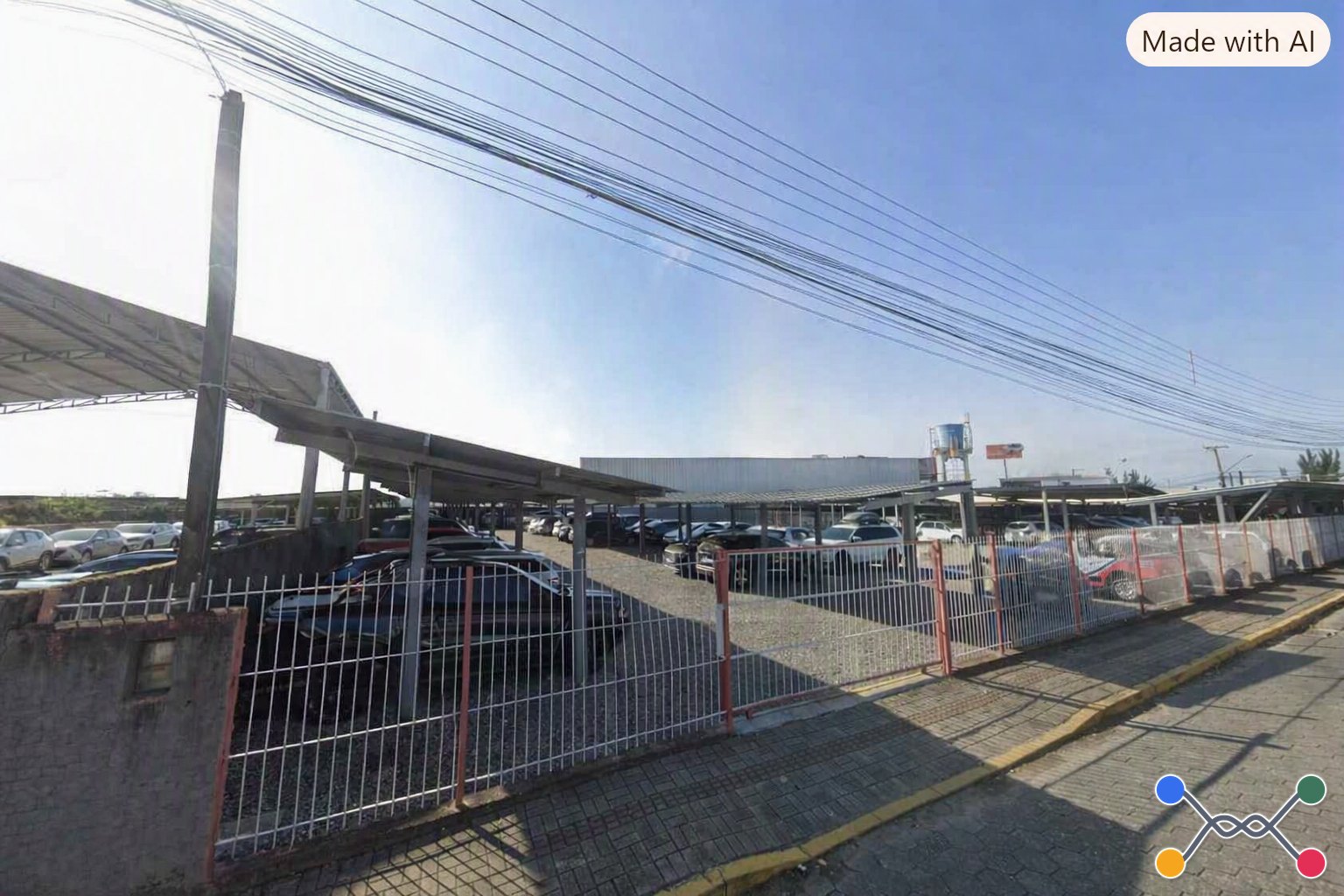 IMÓVEL URBANO COMERCIAL TERRENO 684M² ESTACIONAMENTO DE VEICULOS ESTRUTURADO JUNTO AO AEROPORTO INTERNACIONAL EM NAVEGANTES/SC