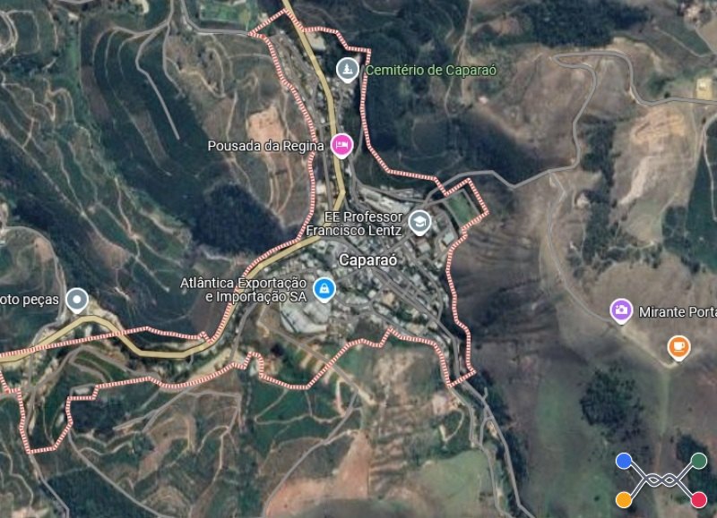 TERRENO RURAL COM 03,21,28 HA, DENOMINADO CACHOEIRA E FAMA, CAPARAÓ/MG - Lote 001 (ID 1348)