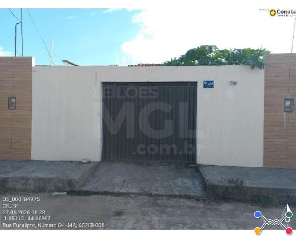 Cururupu/ma — casa com 662m², 2 quartos, 1 vaga na garagem (f8444433949008) casas em leilão | mgl leilões