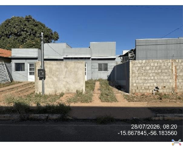 Várzea grande/mt — casa com 56,282m², 2 quartos, 1 vaga na garagem (f8444434805930) casas em leilão | mgl leilões