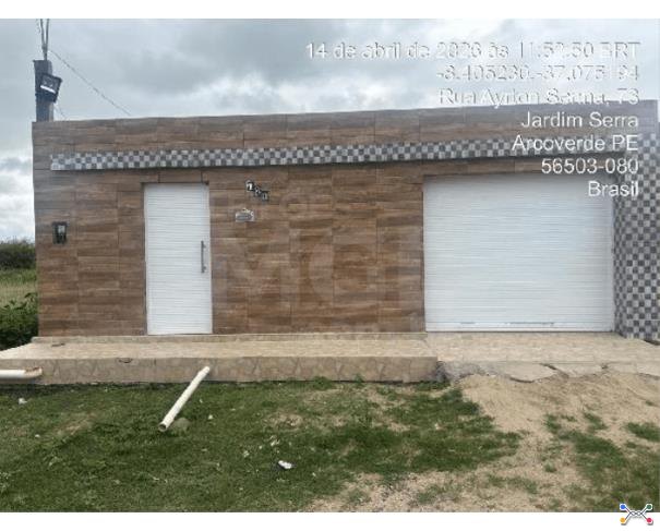 Arcoverde/pe — casa com 45,752m², 2 quartos, 1 vaga na garagem (f8444415325995) casas em leilão | mgl leilões