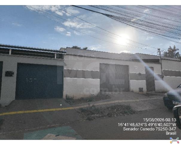 Senador canedo/go — casa com 682m², 2 quartos (f8444425536930) casas em leilão | mgl leilões