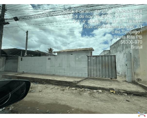 Santa rita/pb — casa com 69,443m², 3 quartos, 1 vaga na garagem (f8444406719528) casas em leilão | mgl leilões