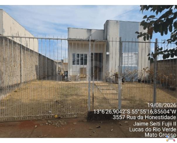 Lucas do rio verde/mt — casa com 44,83m², (f1444413268082) casas em leilão | mgl leilões