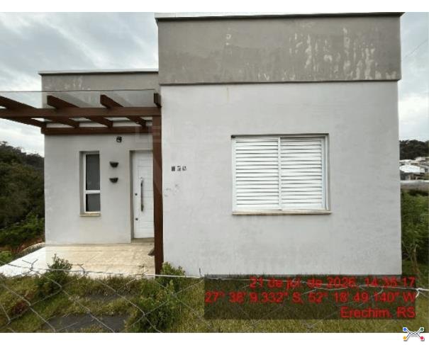 Erechim/rs — casa com 492m², 2 quartos, 1 vaga na garagem (f1444418329870) casas em leilão | mgl leilões
