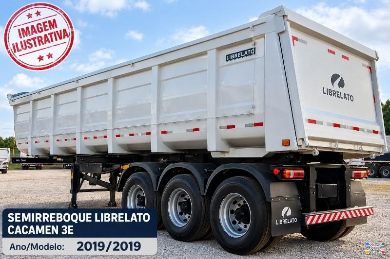 SEMIRREBOQUE LIBRELATO CACAMEN 3E 2019/2019 -QJP3G