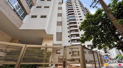 APARTAMENTO, COM 106,30 M² DE ÁREA ÚTIL E GARAGEM, NO EDIFÍCIO ARPOADOR, GUARUJÁ/SP