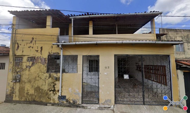 Casa com área construída de 32,906m² e uma área total de 185,00m² em gravatá, camaçari, ba,