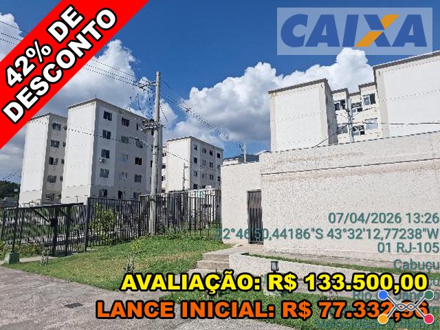 Avenida abilio augusto tavora n. 6045 apto. 301, bl 04 - cabucu - nova iguacu/rj