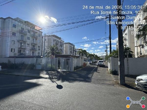 Rua tome de souza n. 100 apto. 201, bl 21, zona 20, setor b, - condomínio residencial germânia life - santos dumont - sao leopoldo/rs