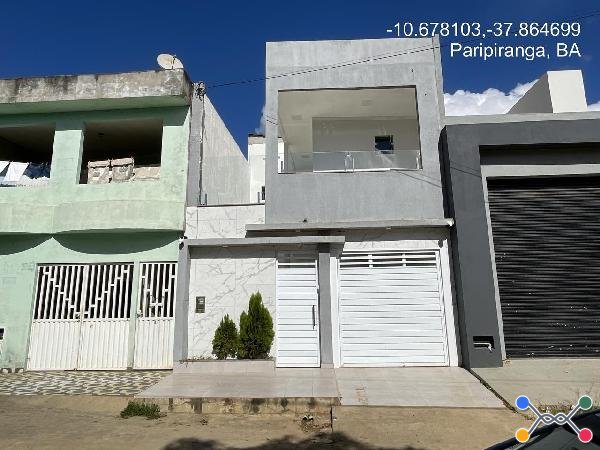 Rua joão carregosa da trindade n. 54, lt 14, qd b, 2 pav - lot santana - corte - paripiranga/ba