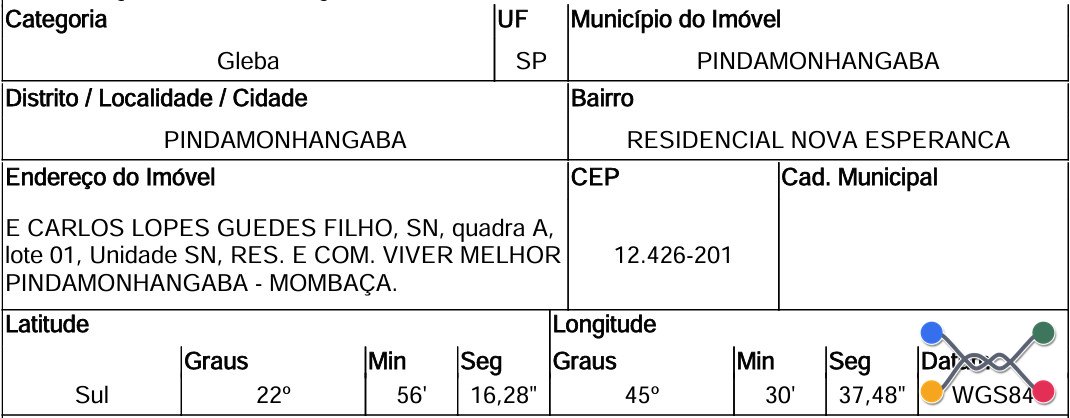 Rua jose de assis goulart n. 30 - conjunto residencial araretama - pindamonhangaba/sp