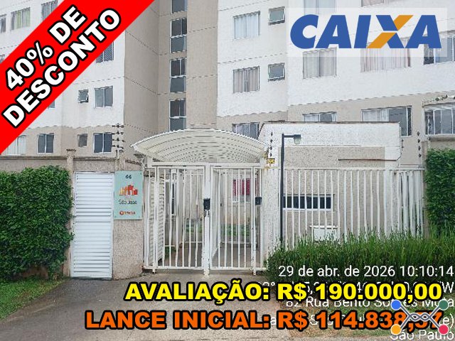 Rua bento soares mota n. 65 apto. 04, bl 02 - vila são josé - jardim sao paulo(zona leste)/sp