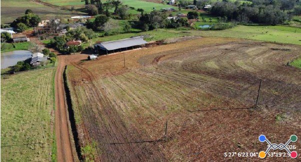 Área rural c/ 72.600,00 m² + casa e galpão - caibi / sc