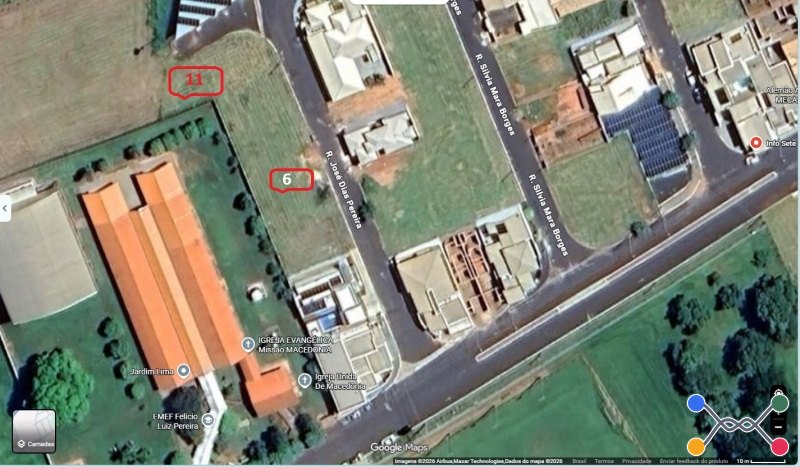 Um terreno constante do lote 11, da quadra 03, do jardim lima, da cidade de macedônia-sp