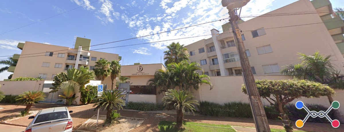 Apartamento 204, bloco d, com vaga de garagem – condomínio residencial don el chall – jardim angélica - três lagoas/ms
