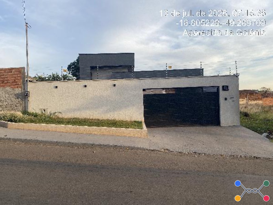 Casa - 156,7m² de área privativa, 390m² de área do terreno, com vaga de garagem - aparecida de goiania/go