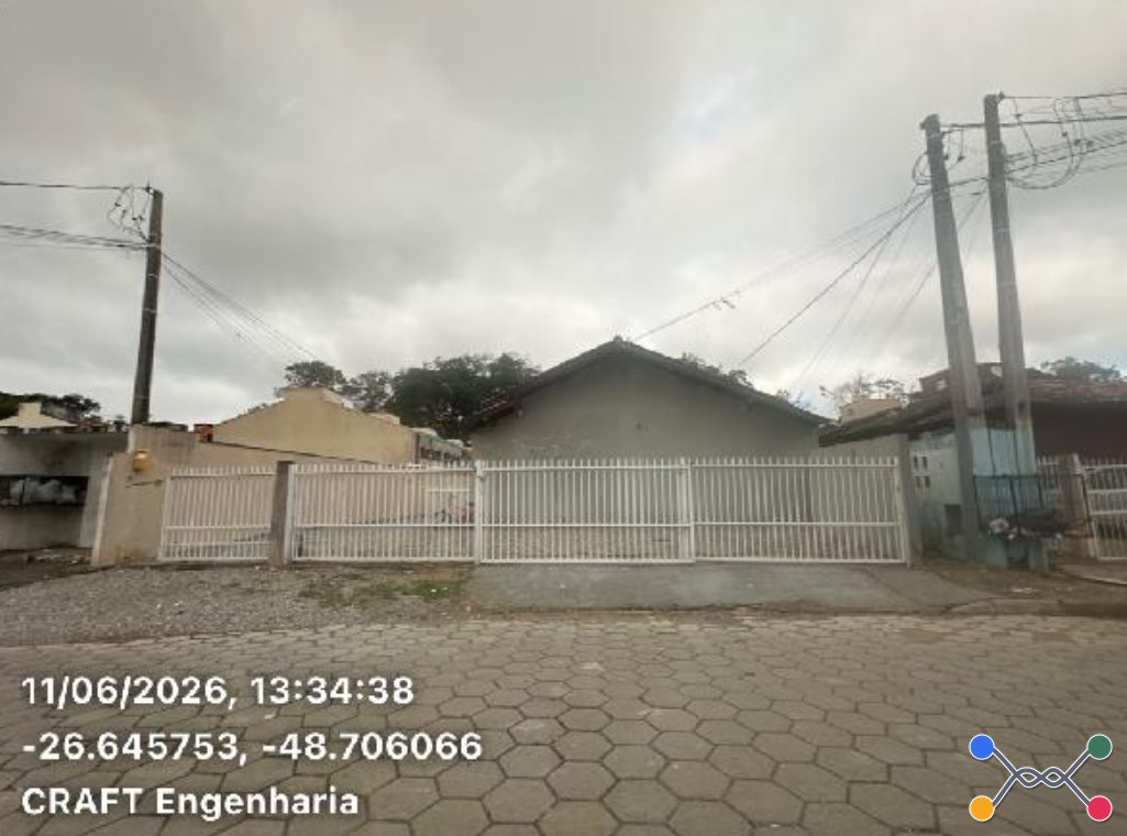 Casa - 44,88m² de área privativa, 59,28m² de área do terreno, com vaga de garagem - barra velha/sc