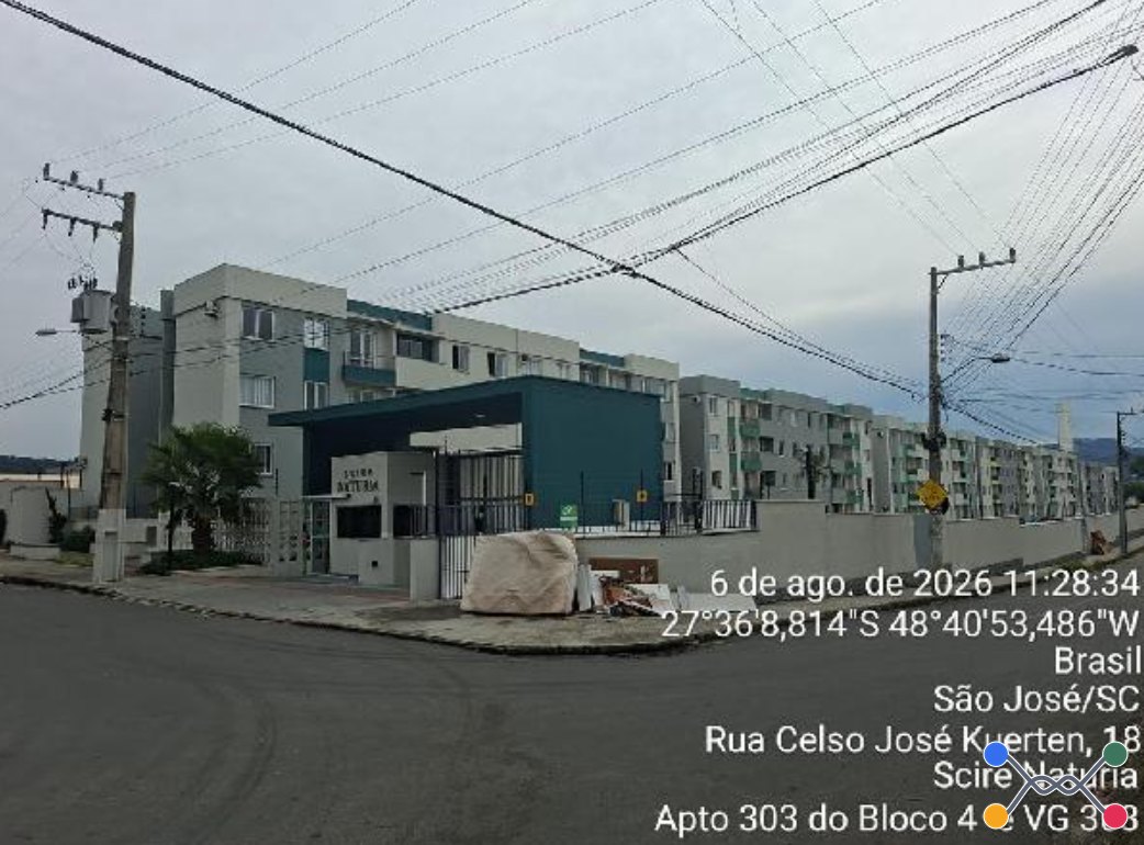 Apartamento - 48,08m² de área privativa, com vaga de garagem - sao jose/sc