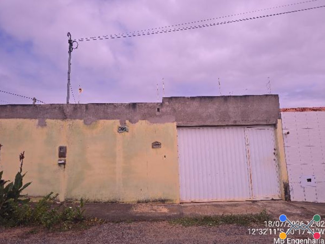 Casa - 50,24m² de área privativa, 126m² de área do terreno, com vaga de garagem - itaberaba/ba