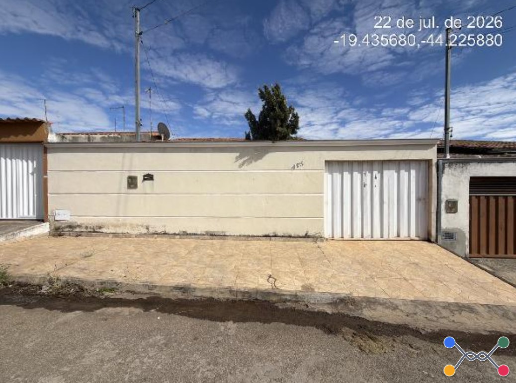 Casa - 52,29m² de área privativa, 180m² de área do terreno, com vaga de garagem - sete lagoas/mg