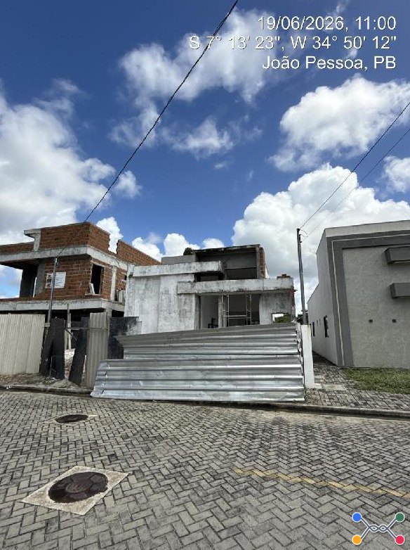 Casa - 104,05m² de área privativa, 200m² de área do terreno, com vaga de garagem - joao pessoa/pb