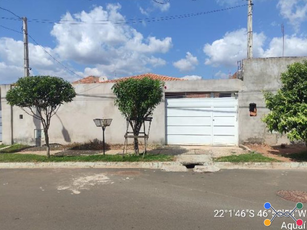 Casa - 45,1m² de área privativa, 200m² de área do terreno, com vaga de garagem - aguai/sp