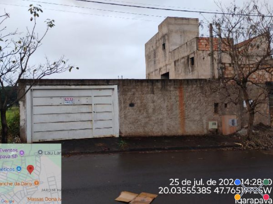Casa - 55m² de área privativa, 250m² de área do terreno, com vaga de garagem - igarapava/sp
