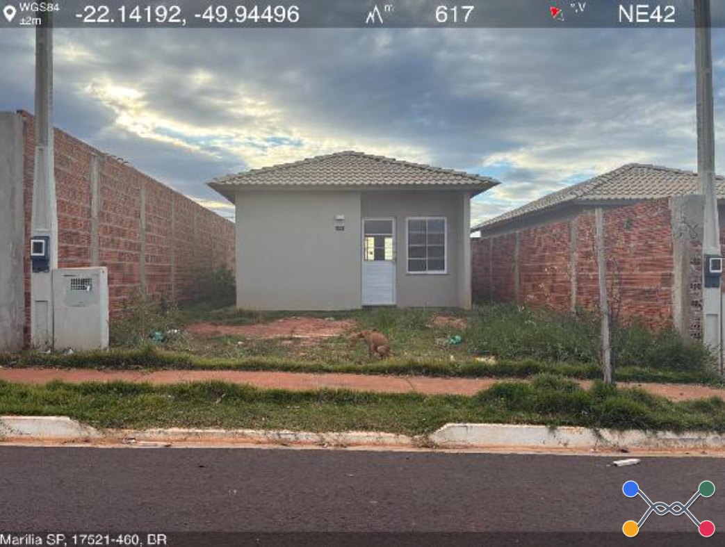 Casa - 43,85m² de área privativa, 160m² de área do terreno, com vaga de garagem - marilia/sp