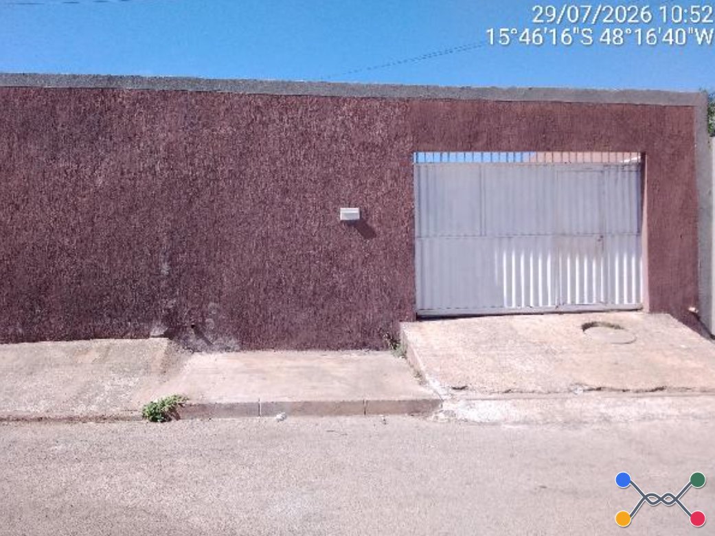 Casa - 69,63m² de área privativa, 250m² de área do terreno, com vaga de garagem - aguas lindas de goias/go