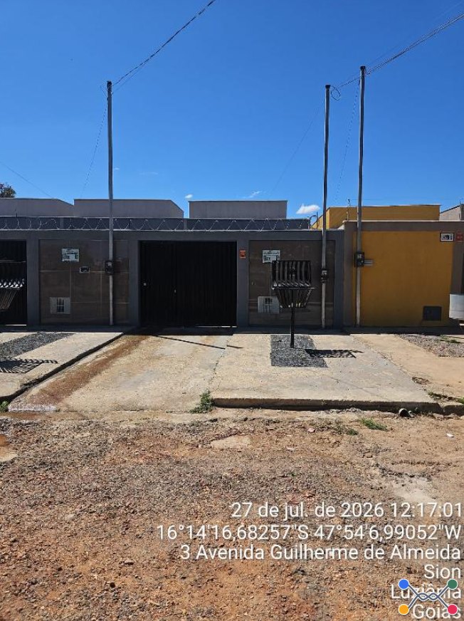 Casa - 81,56m² de área privativa, 150m² de área do terreno, com vaga de garagem - luziania/go