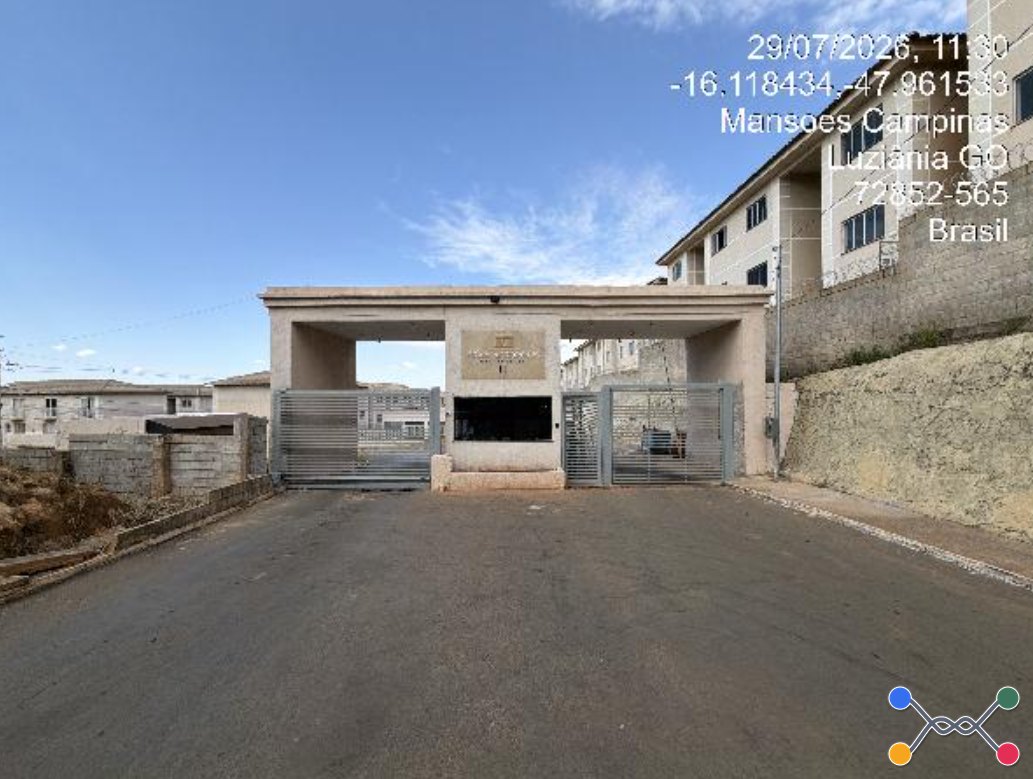 Apartamento - 57,96m² de área privativa, com vaga de garagem - luziania/go