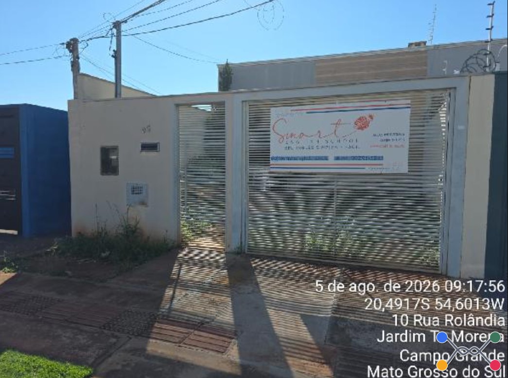 Casa - 89,89m² de área privativa, 180m² de área do terreno, com vaga de garagem - campo grande/ms