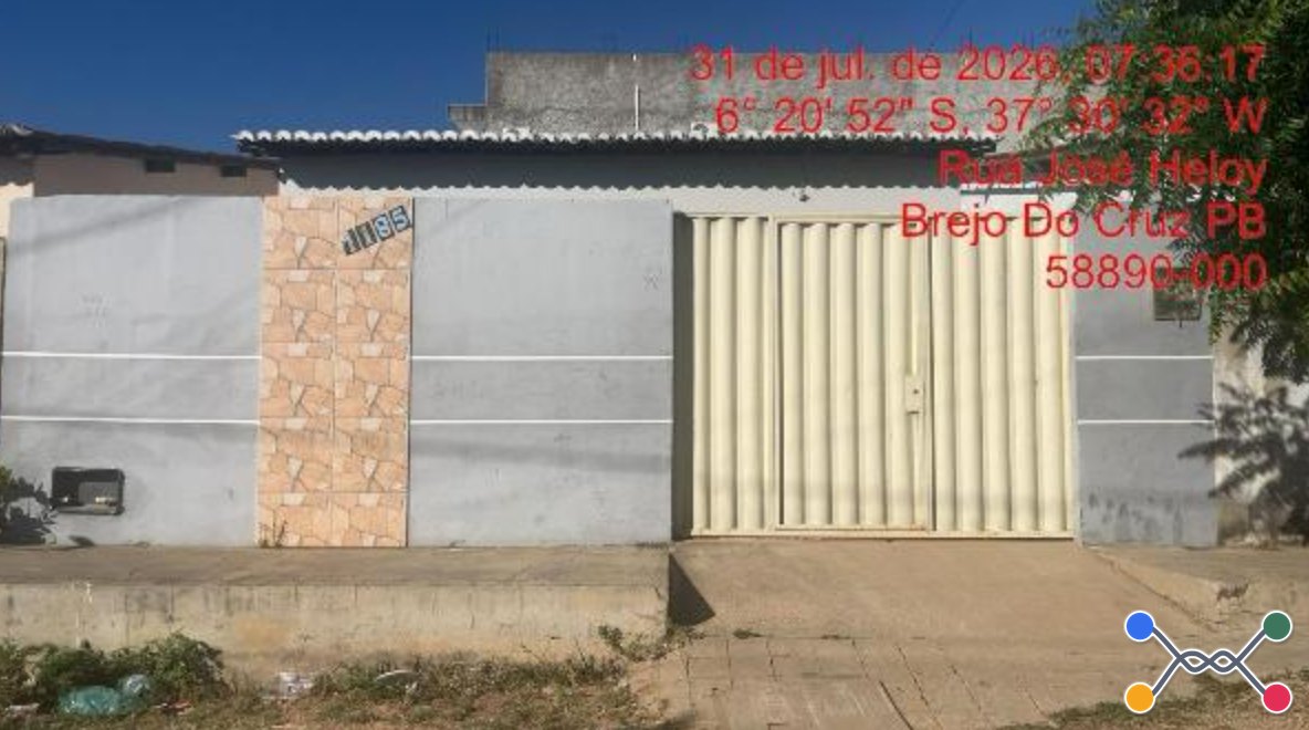Casa - 87m² de área privativa, 136,8m² de área do terreno, com vaga de garagem - brejo do cruz/pb