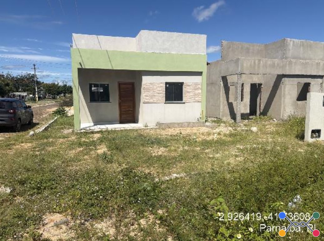 Casa - 55m² de área privativa, 128m² de área do terreno, com vaga de garagem - parnaiba/pi