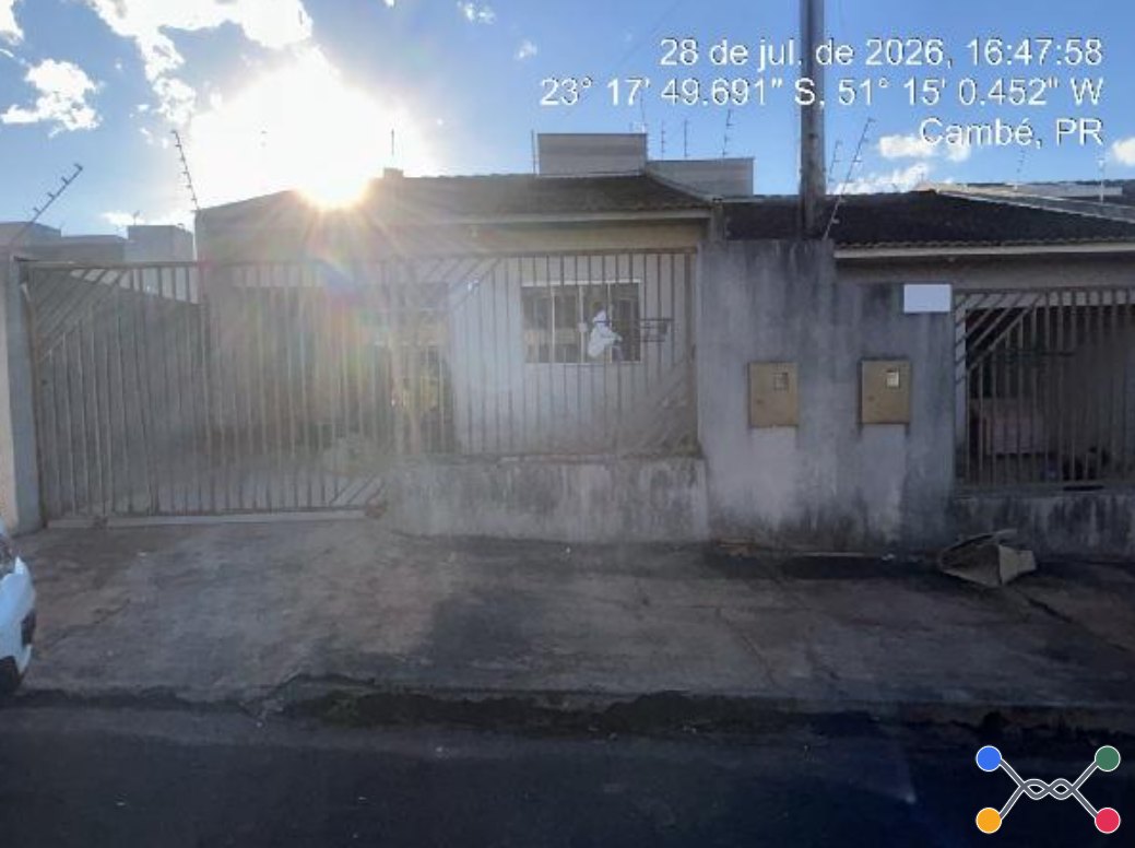 Casa - 72,9m² de área privativa, 126m² de área do terreno, com vaga de garagem - cambe/pr