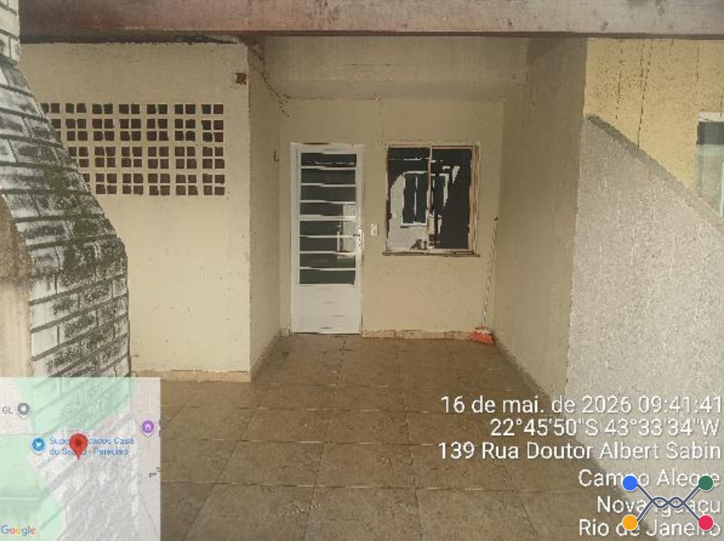 Casa - 57,2m² de área privativa, 60,2m² de área do terreno, com vaga de garagem - nova iguacu/rj