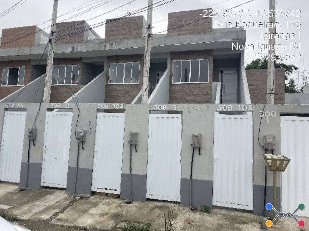 Casa - 34,89m² de área privativa, 152,73m² de área do terreno - nova iguacu/rj