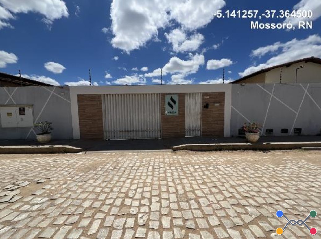 Casa - 61,24m² de área privativa, 261,95m² de área do terreno, com vaga de garagem - mossoro/rn