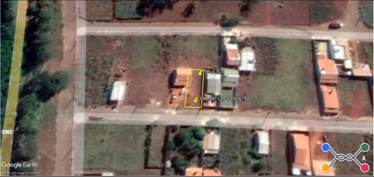 Terreno de 250m², rua 03, s/n, lote n°39 da qd 05, no loteamento residencial benedito cabral em itaguari/go