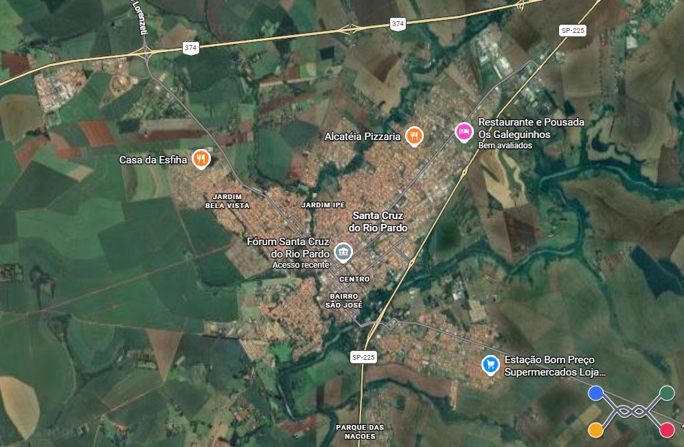Direitos de 37,499% do terreno com 4,196 alqueires, fazenda serrinha santa cruz do rio pardo/sp