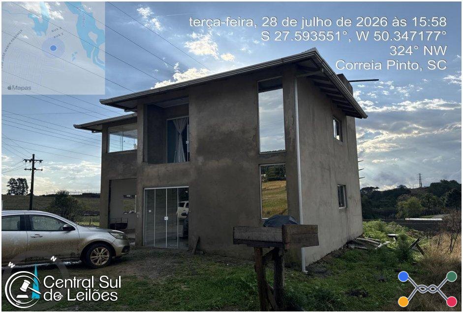 Extrajudicial - SICOOB CREDICARU SC/RS Correia Pinto/SC - 1º LEILÃO
