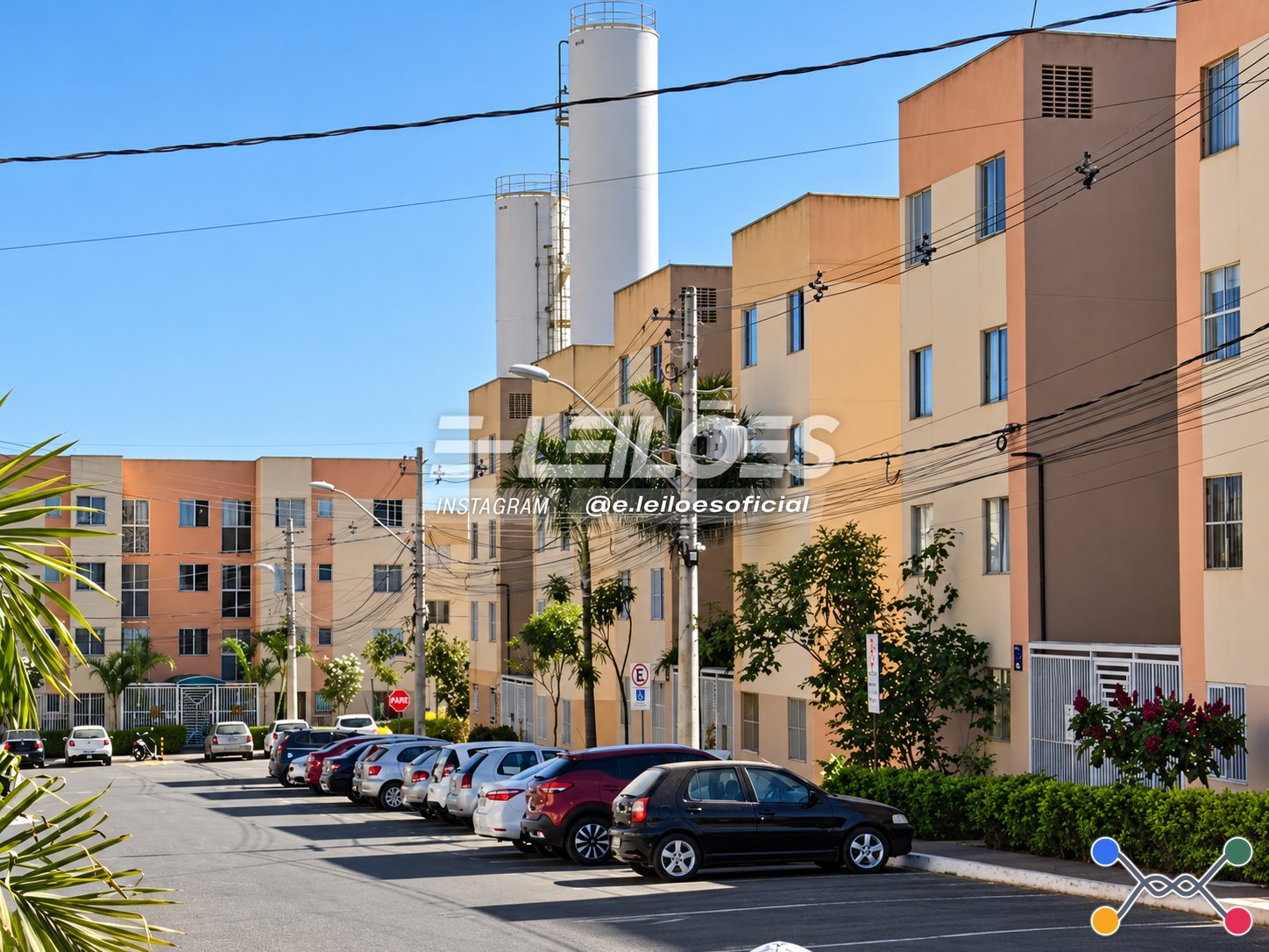 Apto. aproximadamente 46m², Condomínio Paranoá Parque - Paranoá/DF