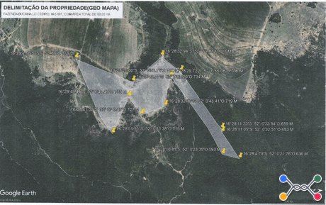 Piranhas/GO - Imóvel rural com 60,06 há