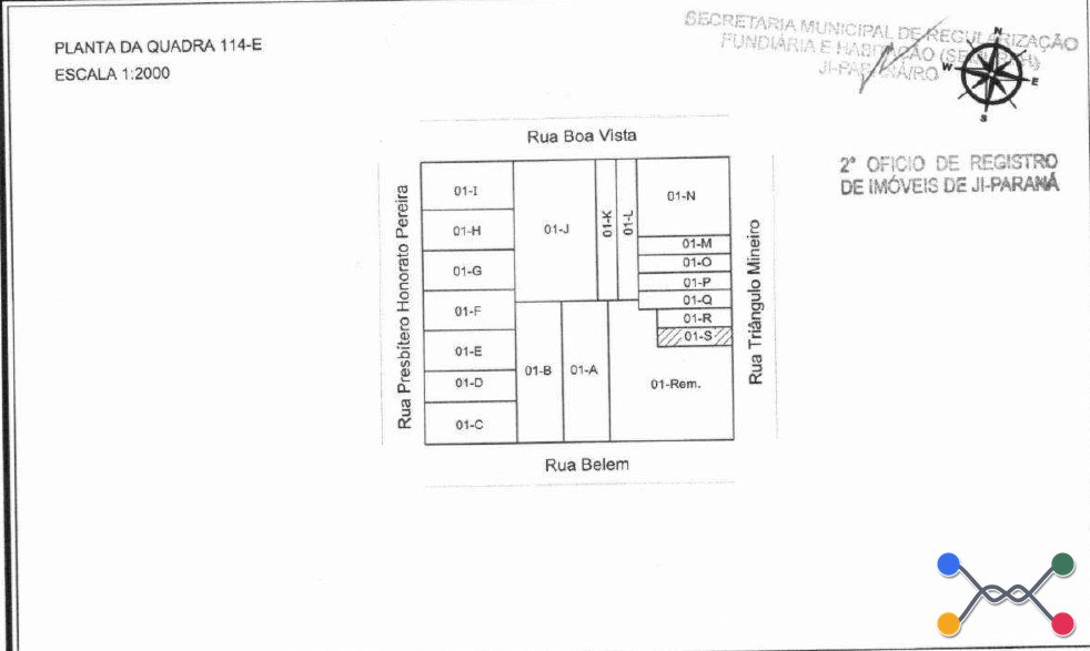 Terreno 01-R — 150 m² — Ji-Paraná/RO