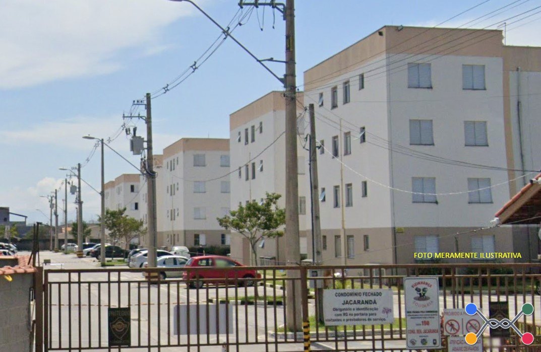 Apartamento área privativa 4996m² Cond Resid Jacarandá TaubatéSP