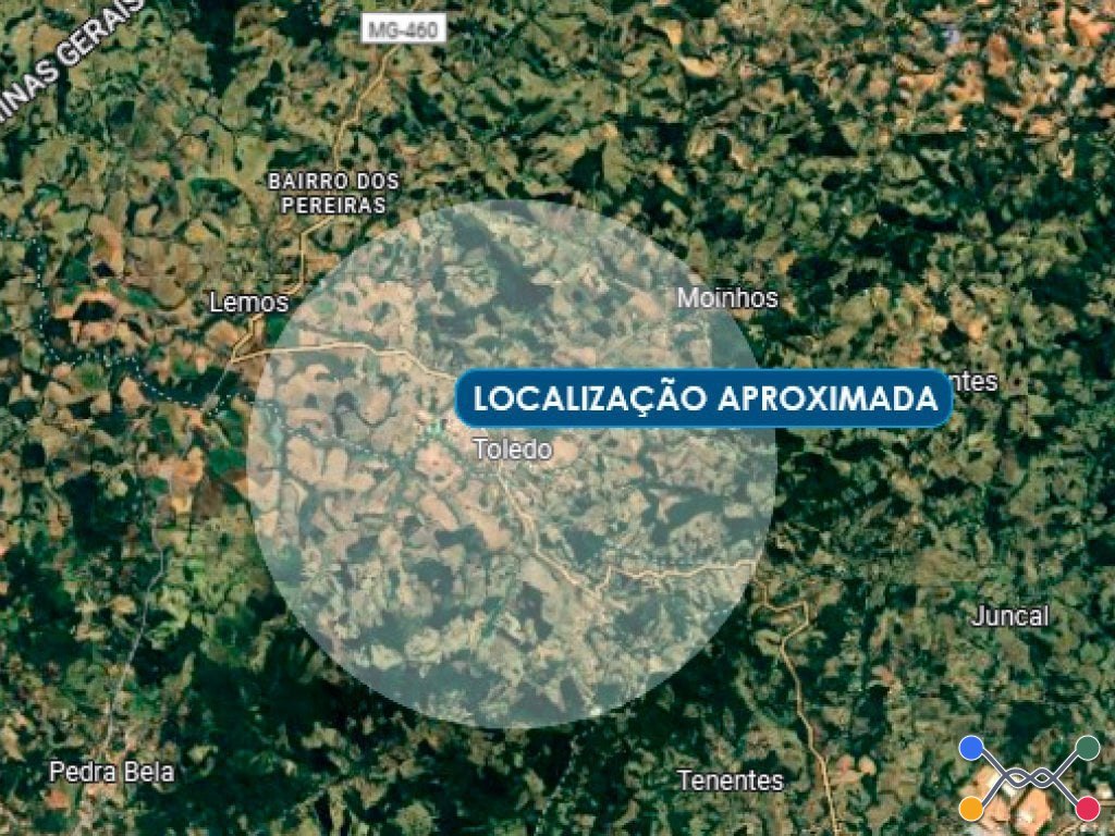 Terreno em leilão no bairro Tamanduá em Toledo - MG